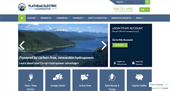 Desktop Screenshot of flatheadelectric.com